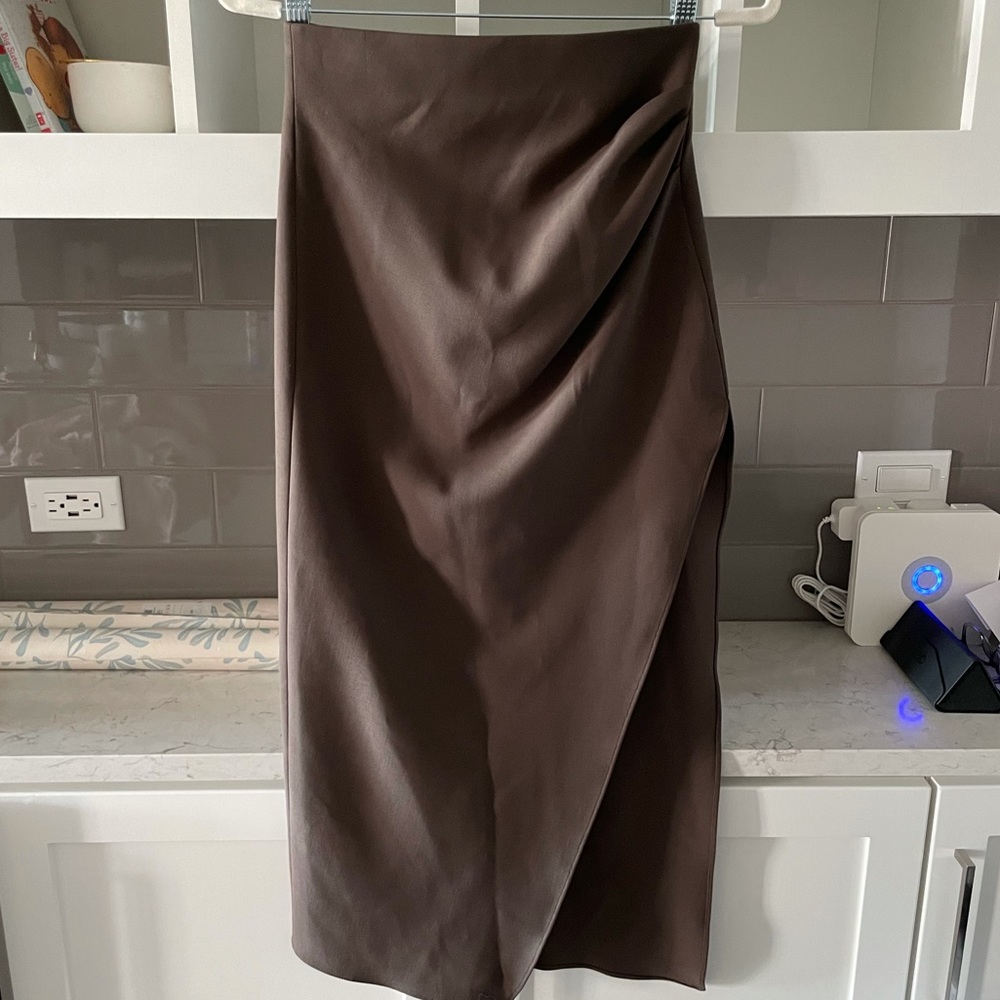 Zara Draped Skirt NWT - Picture 3 of 6